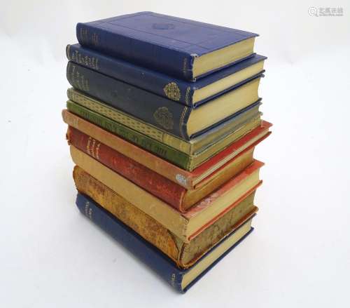 Books: A quantity of books on the subject of poetry, titles to include The Golden Treasury, of the