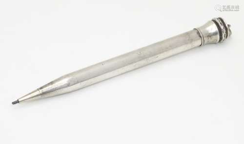 A vintage ' Eversharp' silver plated pencil. Approx. 4