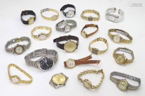 A quantity of 20thC wristwatches, to include examples by Timex, Sekonda, K Colleiten, Accurist,