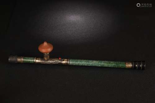 A Jadeite Pipe