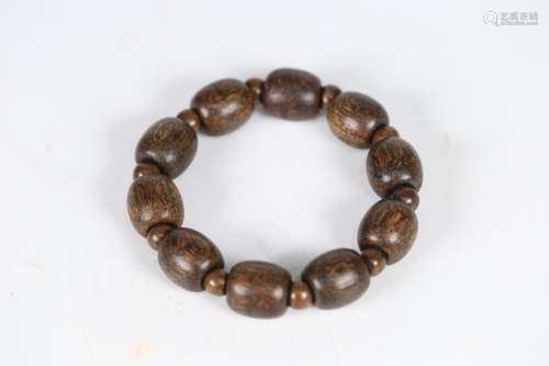 An Agarwood Bracelet