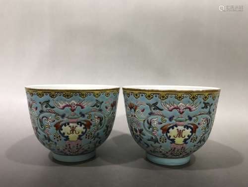 Pair Of Porcelain 