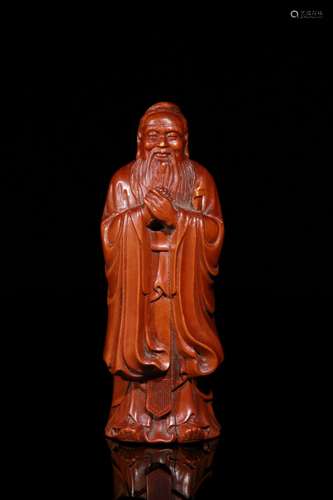 A Boxwood Figure Ornament