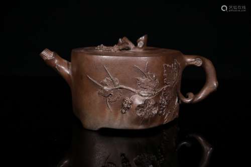 A Zisha Teapot, Wang Yinxiang Mark