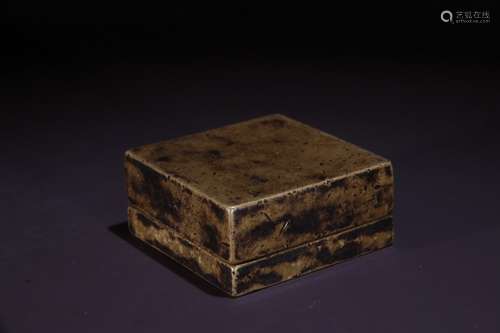 A Bronze Small Box