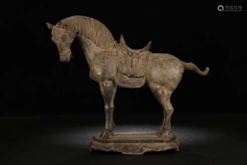 A Bronze Horse Shaped Ornament