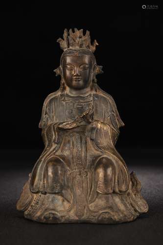 A Bronze Buddha Ornament