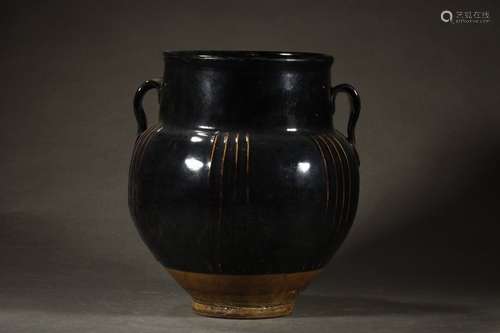 A Cizhou Kiln Porcelain Vase