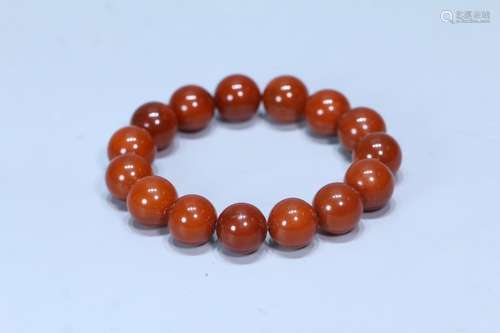 An Amber Bracelet