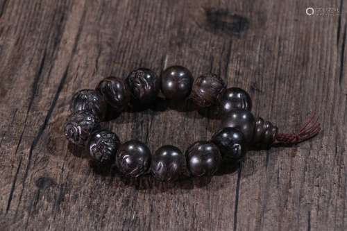 An Agarwood Bracelet