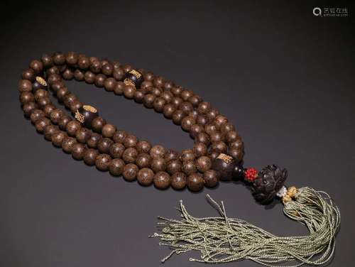 An Agarwood Rosary