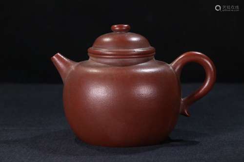 A Zisha Teapot With Mark