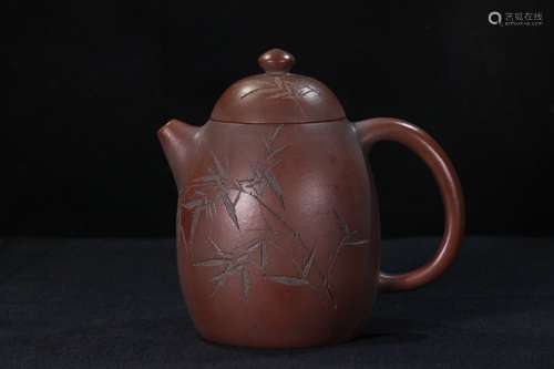 A Zisha Teapot With Mark