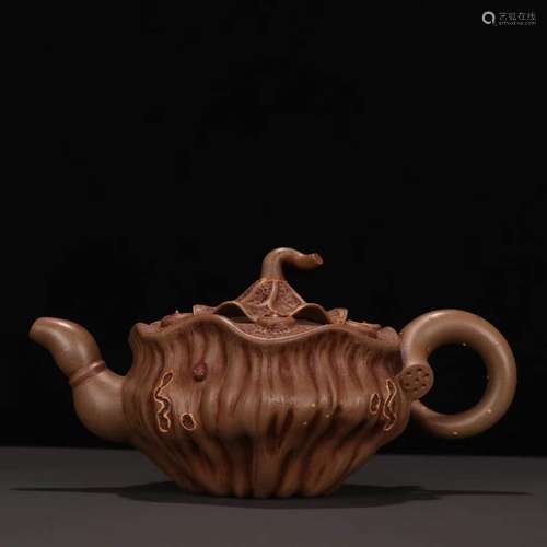 A Zisha Teapot, Wang Yinxiang Mark