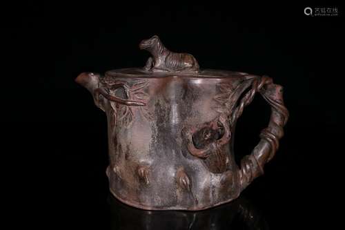 A Zisha Teapot With Mark