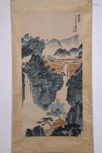 chinese painting by qiang songyan