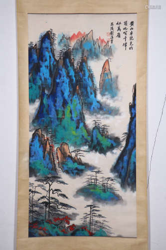chinese painting by liu haitang