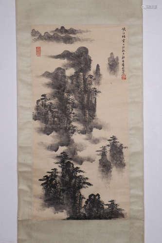chinese painting by guo chuanzhang