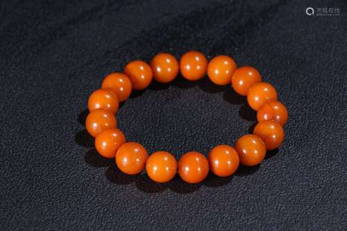 An Amber Bracelet