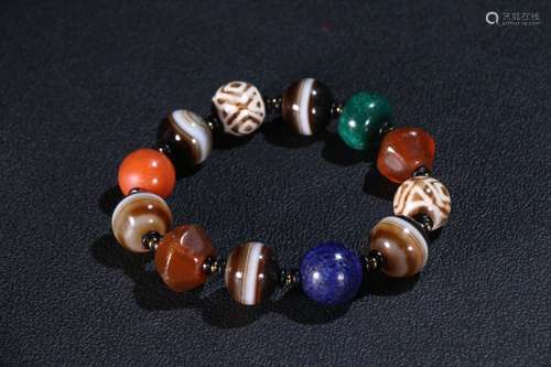 Tibetan Gem Bracelet