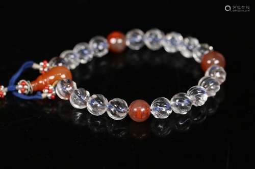 Crystal 18-Bead Bracelet