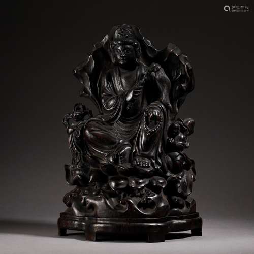 Agarwood Guanyin Statue