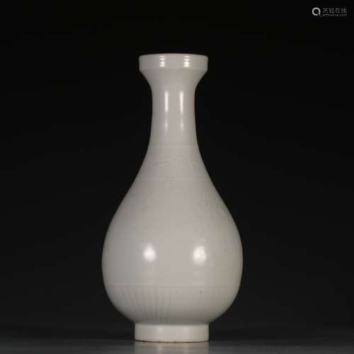 Porcelain Shufu Kiln Floral&Dragon Pattern Vase