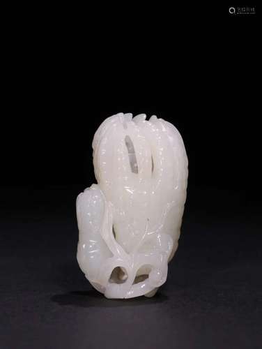 Hetian Jade Bergamot Ornament