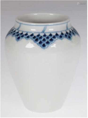 Vase, Bing & Gröndahl, Kronberg Halbspitze, H. 12,5 cm