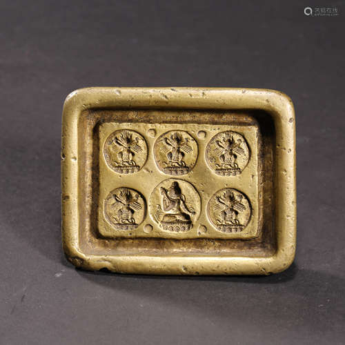 A  BRONZE VAJRAKILA MOULD