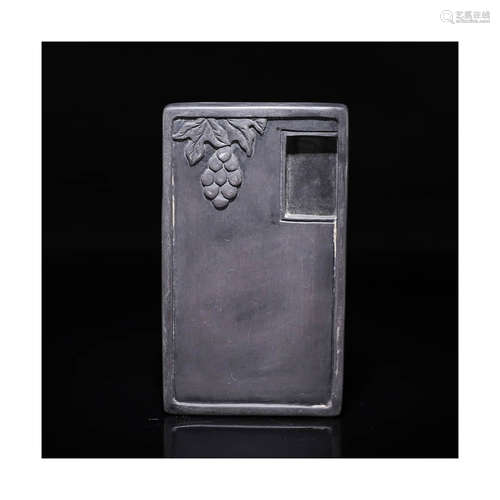 A Grape Pattern Duan Inkstone