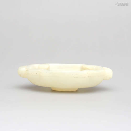 A White Jade Brush Washer