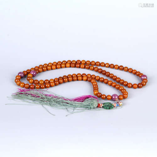 108 Pieces  Beeswax Buddha Beads