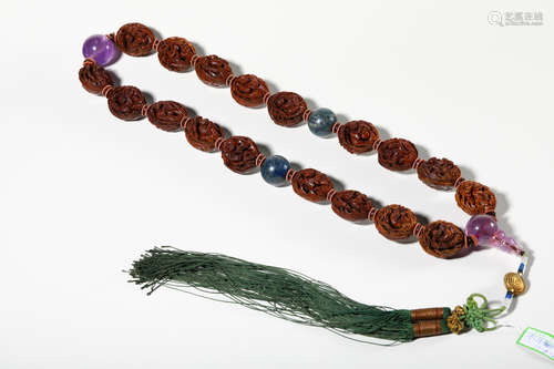 Chinese Walnut Prayer Beads