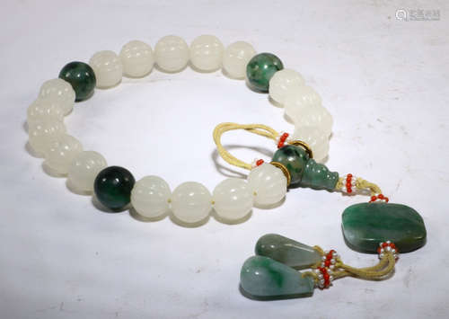 HETIAN JADE STRING BRACELET