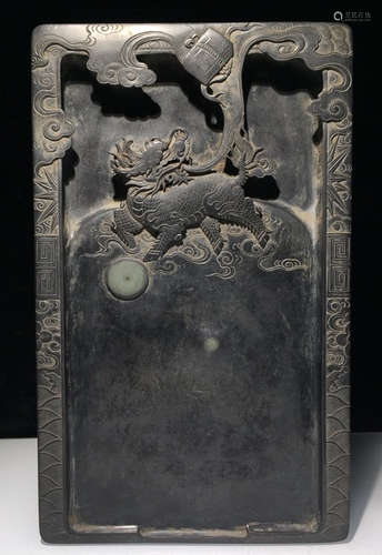 DUAN STONE CARVED INK SLAB