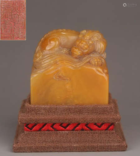 TIANHUANG STONE CARVED SEAL