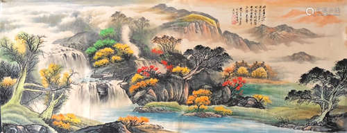 ZHANGDAQIAN LANDSCAPE PATTERN PAINTING