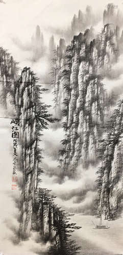 ZHANGDAQIAN LANDSCAPE PATTERN PAINTING