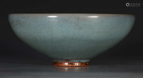 JUNYAO KILN GLAZE SLAG BOWL