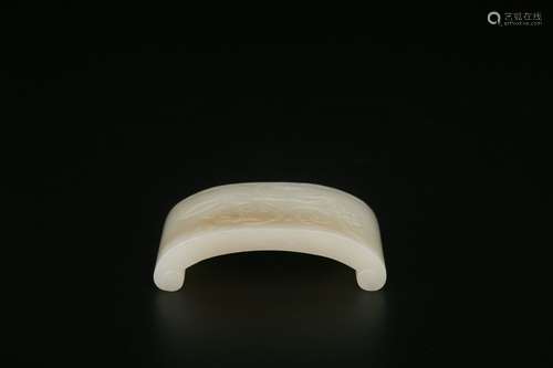 Hetian Jade Ink Rest  ,Qing Dynasty