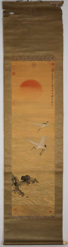 CHINESE PAINTING AND CALLIGRAPHY, JIANG TINGXI MARK