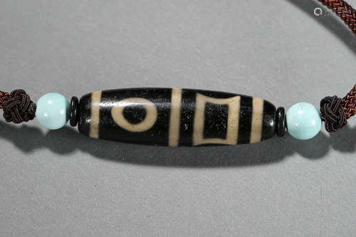 QING DYNASTY, CHINESE DZI BEADS