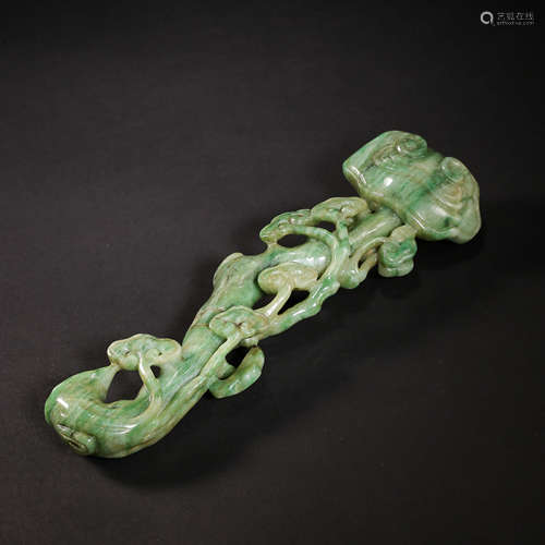 QING DYNASTY, CHINESE JADE RUYI