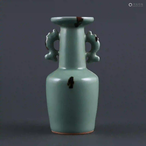Song Dynasty style Longquan Kiln Celadon Dot Painted
