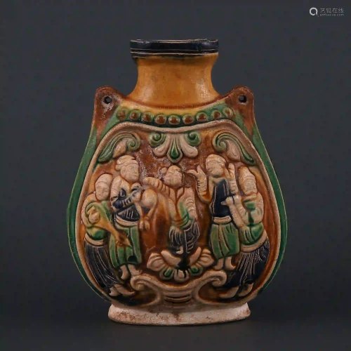 The Tang Dynasty style Gongxian Kiln Three-Colored