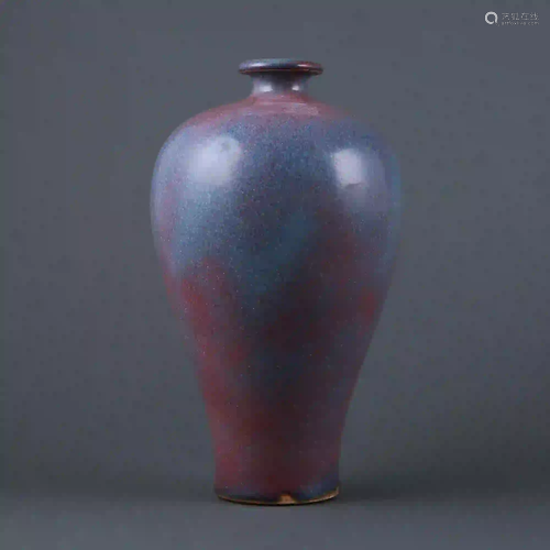 Song Dynasty style Jun kiln celadon red spot kiln