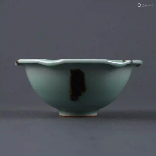 Song Dynasty style Longquan Kiln Celadon Dot-color