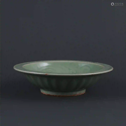 Song Dynasty style Longquan Kiln Celadon Engraved