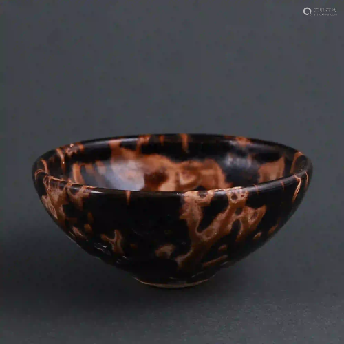 Song Dynasty style Jizhou Kiln Black Glazed